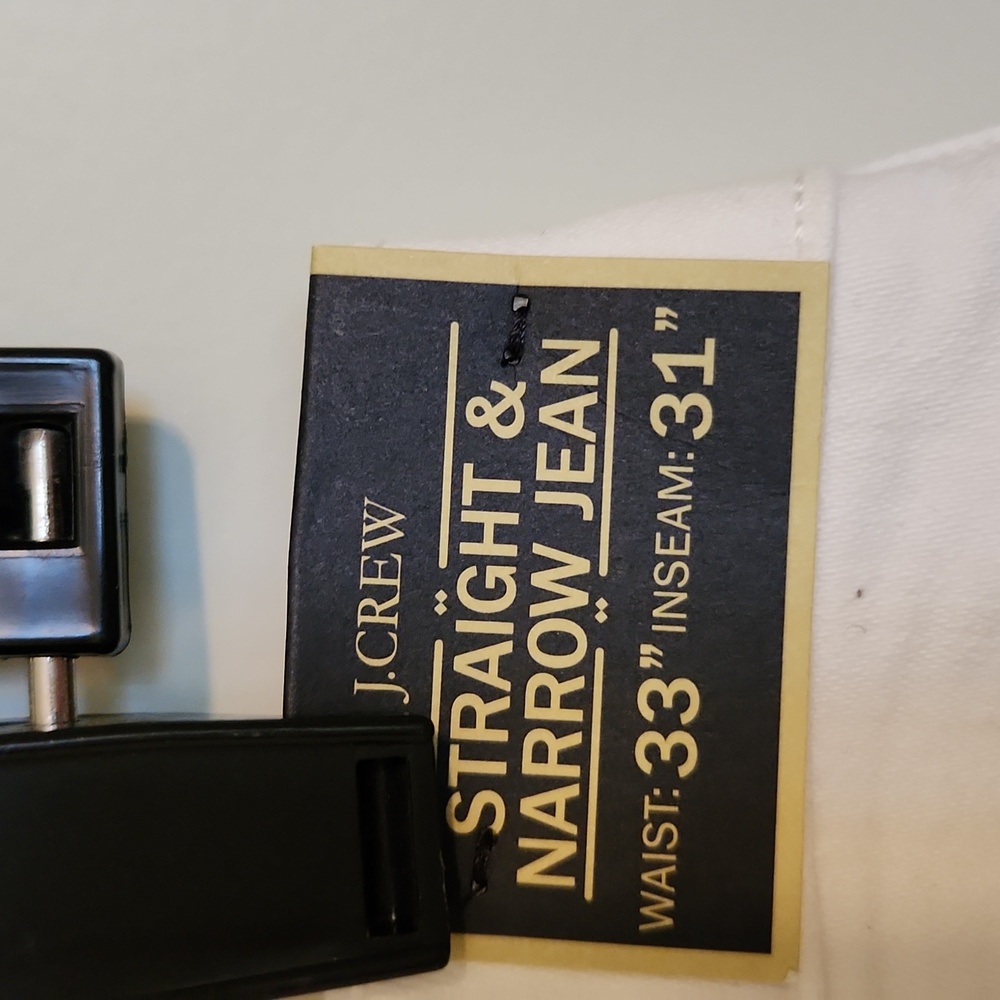 NWT J Crew Jeans White - Picture 2 of 6